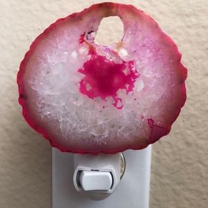 Boho Agate Nightlight